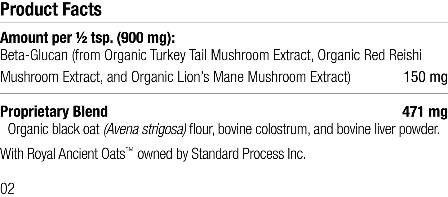 Mushroom Complex label