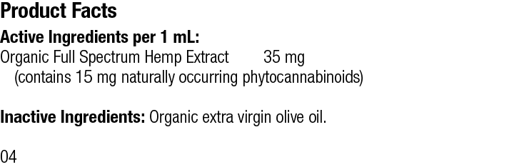 VF Hemp Oil Display Rev 04 Label Image